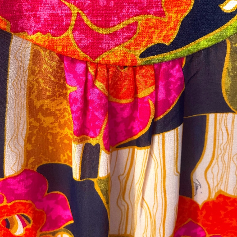 Trina Turk 100% Silk Tunic Dress